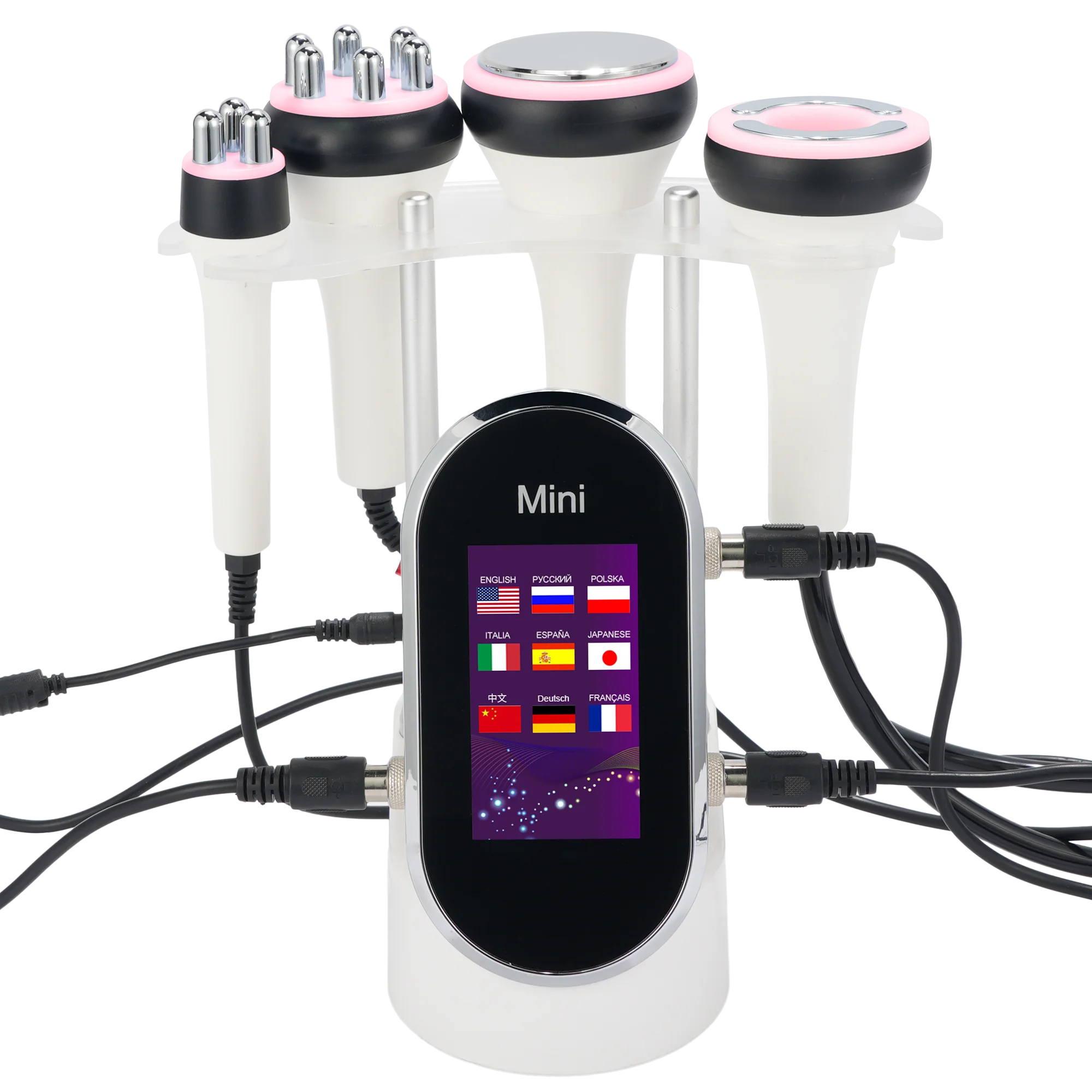 4-in-1 Cavitation Slimming &amp; Skin Tightening Device – Ultrasonic Liposuction &amp; Facial Care Machine