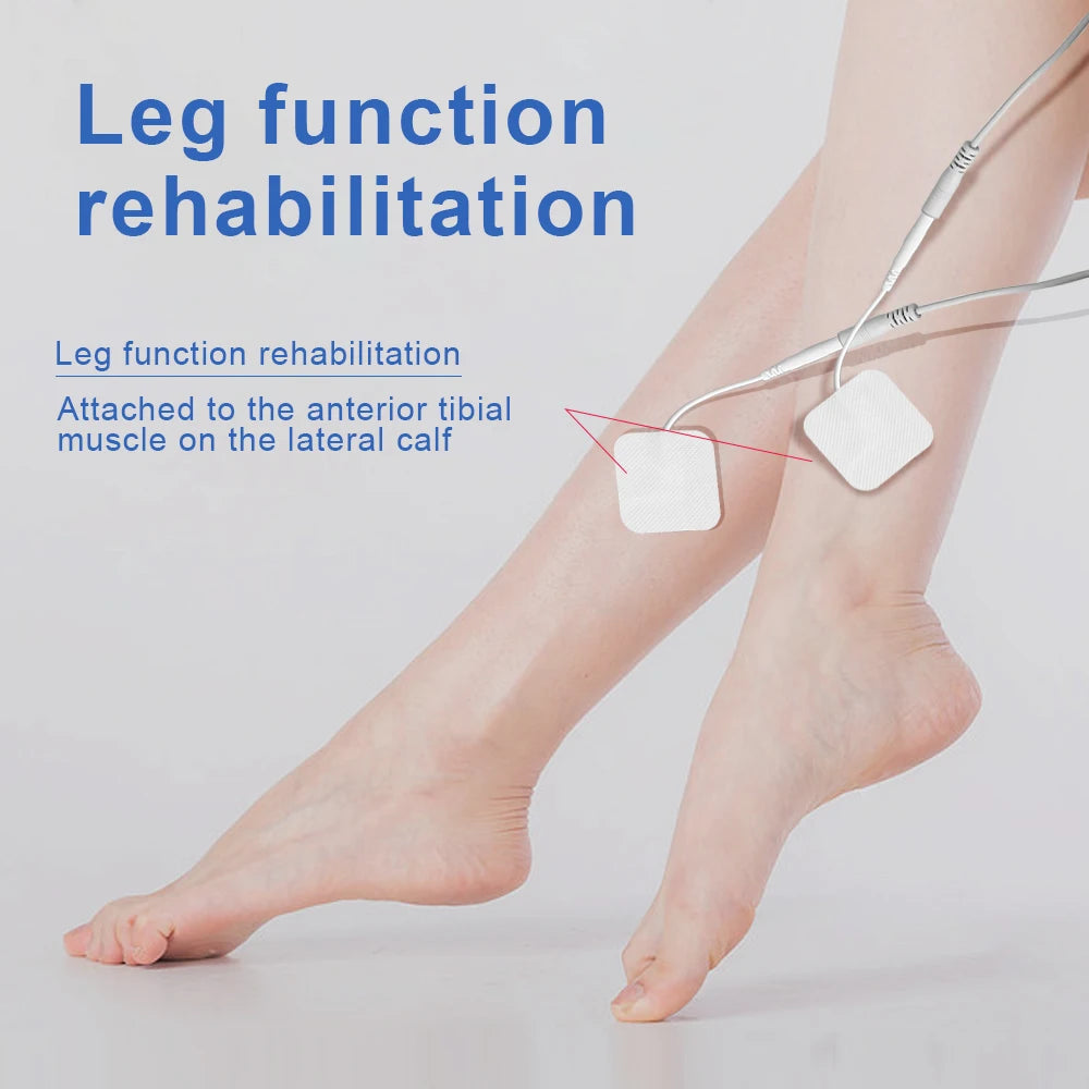 Muscle Stimulator TENS & EMS – Low Frequency Electronic Pulse Massager with Dual Channels & Touch Control - 12-Mode