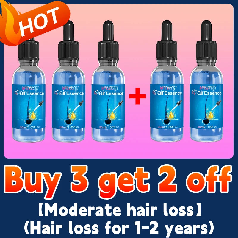 Natural Hair Growth & Hair Loss Control Essential Oil – Unisex Scalp Treatment, 30ml