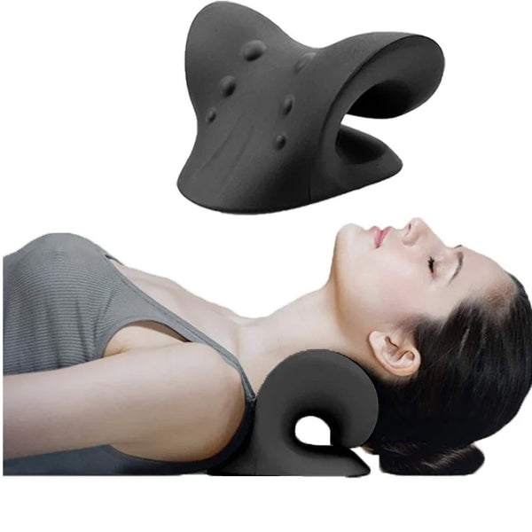 Cervical Spine Stretch Pillow – Neck & Shoulder Traction Relaxer