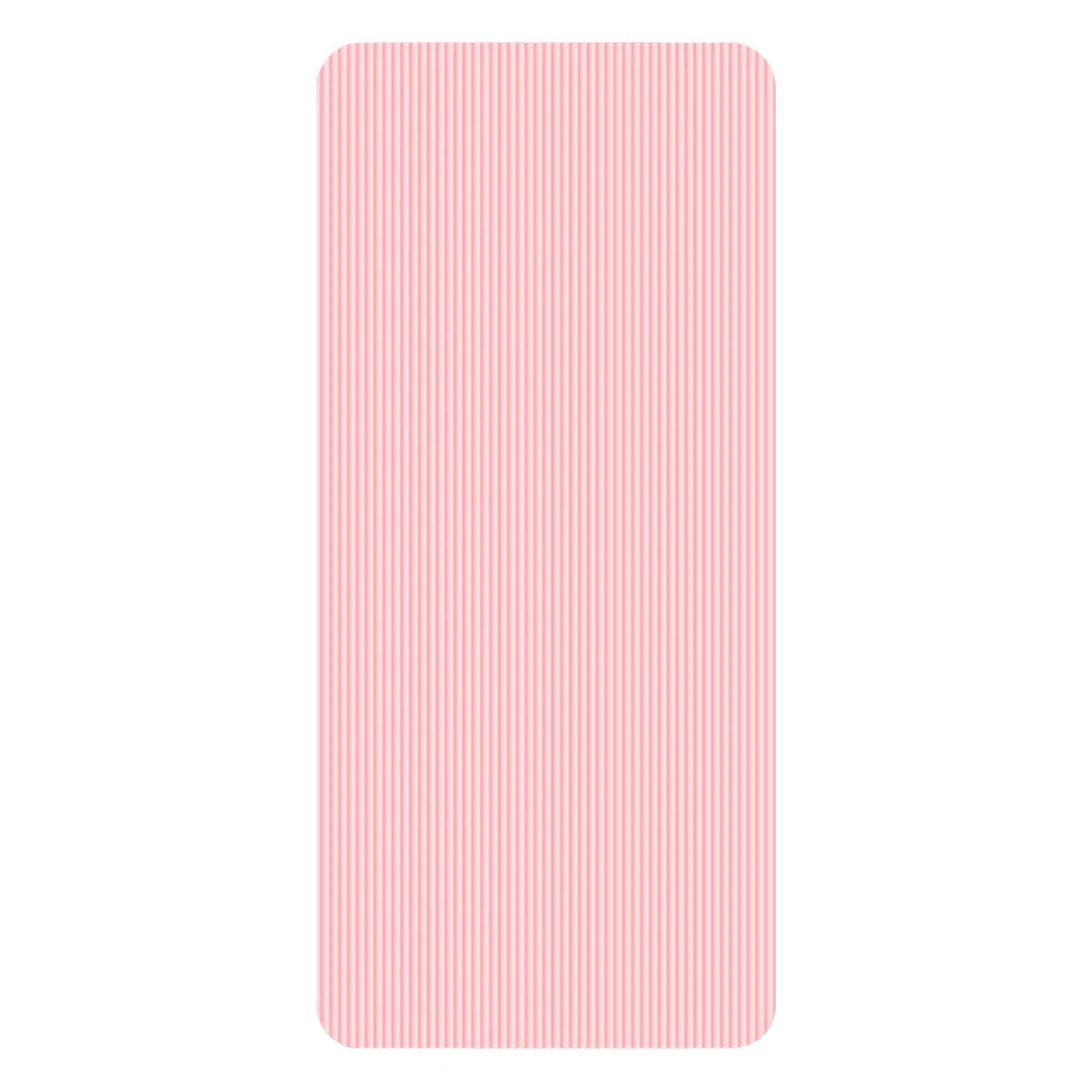 Yoga Mat – Thick Non-Slip - Solid Color NBR Fitness Mat for Home & Gym