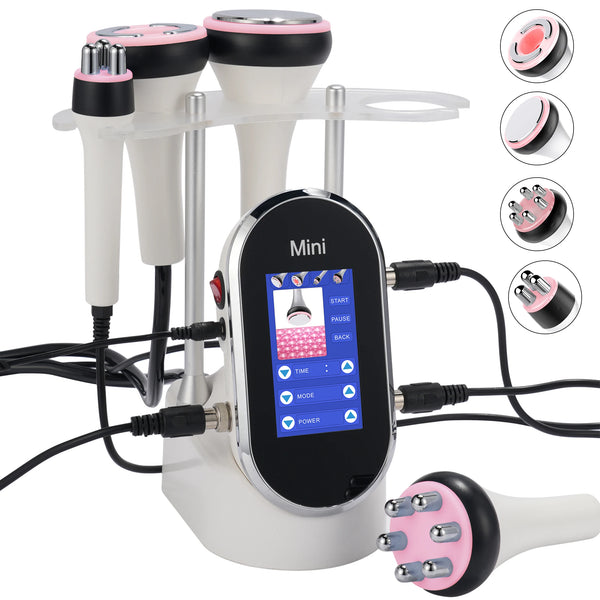 4-in-1 Cavitation Slimming &amp; Skin Tightening Device – Ultrasonic Liposuction &amp; Facial Care Machine