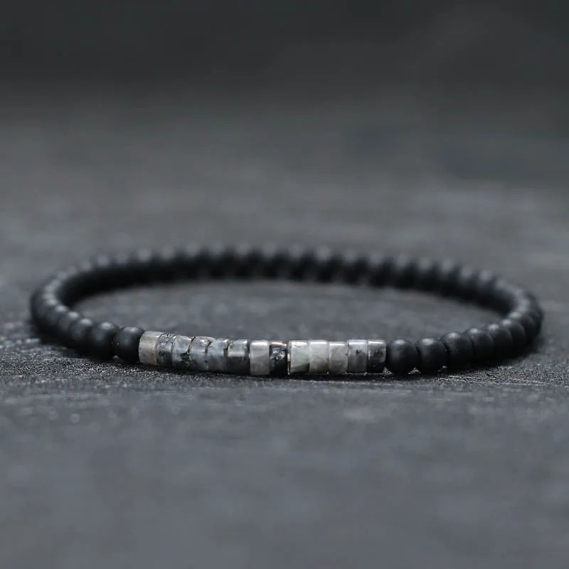 New Minimalist 4mm Bead Bracelet – Emperor Onyx Meditation Bracelet for Men & Women
