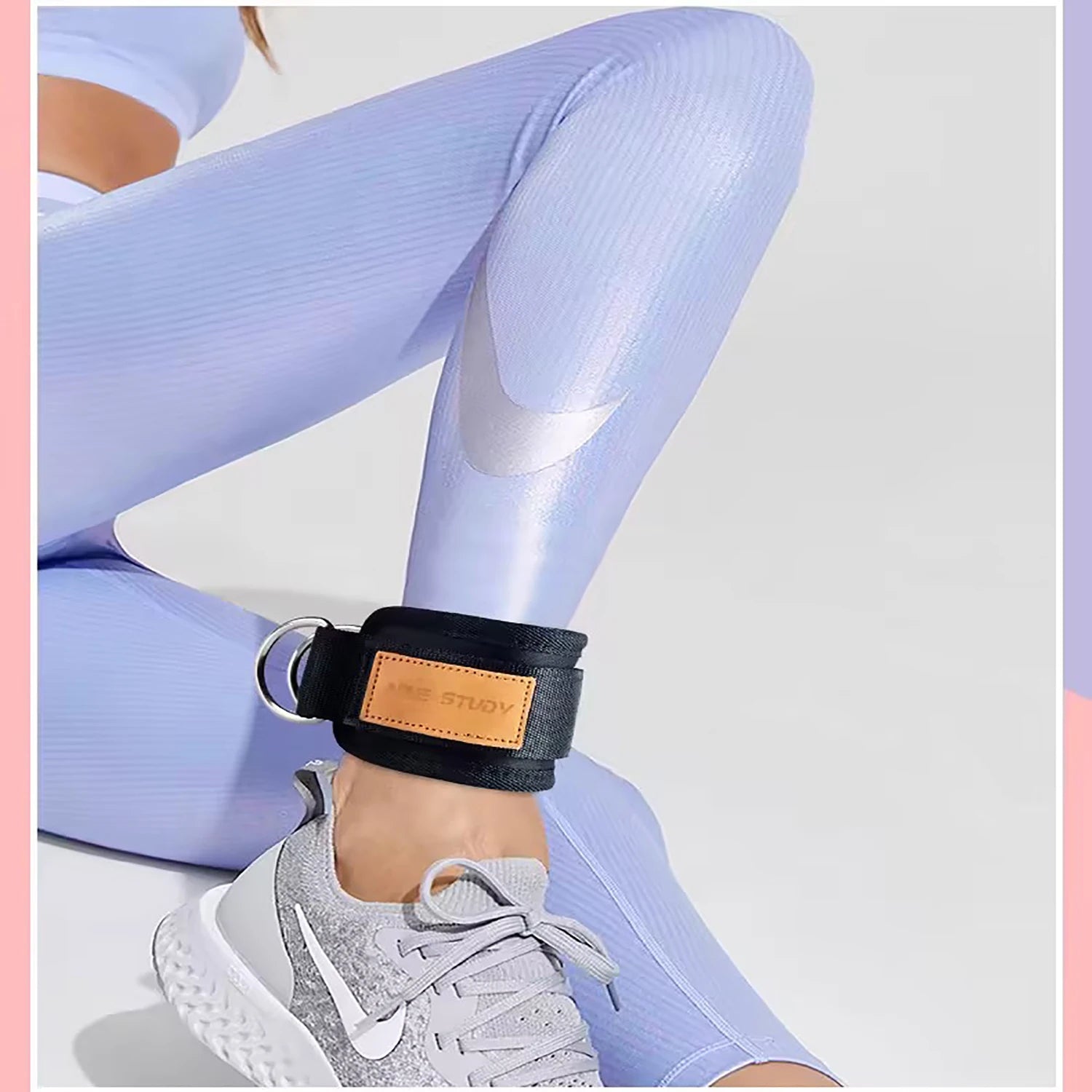 Ankle Straps Resistance Bands Set – Strength Training & Toning for Legs and Glutes