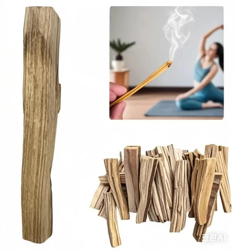 Palo Santo Natural Incense Sticks – High Oil Content for Aromatherapy & Meditation (10pcs)