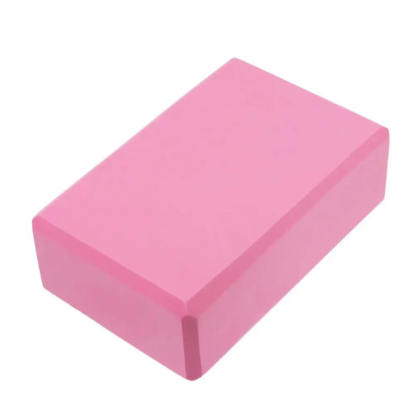 Yoga Block – Colored EVA - Non-Slip Foam Fitness Brick for Yoga, Pilates & Stretching