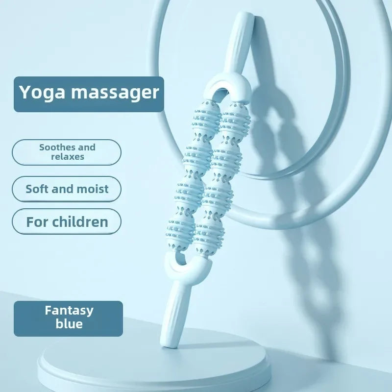 Full Body Massage Mace Foam Roller Set – Complete Muscle Relaxation & Yoga Fitness Equipment Kit