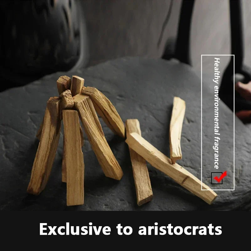 Palo Santo Natural Incense Sticks – High Oil Content for Aromatherapy & Meditation (10pcs)