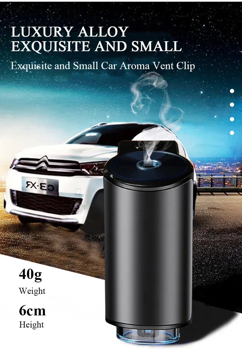 Electric Car Aroma Diffuser – Air Vent Essential Oil Freshener