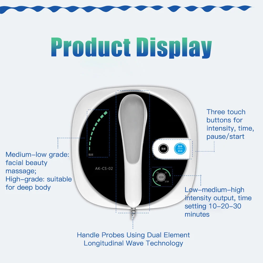 Ultrasound Physiotherapy Massage Device – 1MHz Intensity for Drug-Free Muscle & Joint Pain Relief