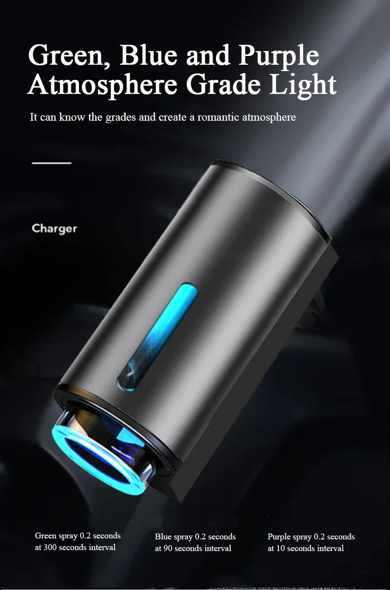 Electric Car Aroma Diffuser – Air Vent Essential Oil Freshener