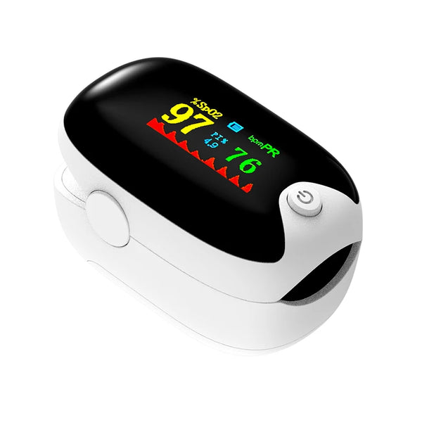 Medical Finger Pulse Oximeter – Oxygen Saturation & Heart Rate Monitor