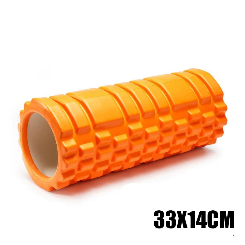 Foam Yoga Column – Muscle Massage Roller for Back, Legs &amp; Full-Body Training- 33cm