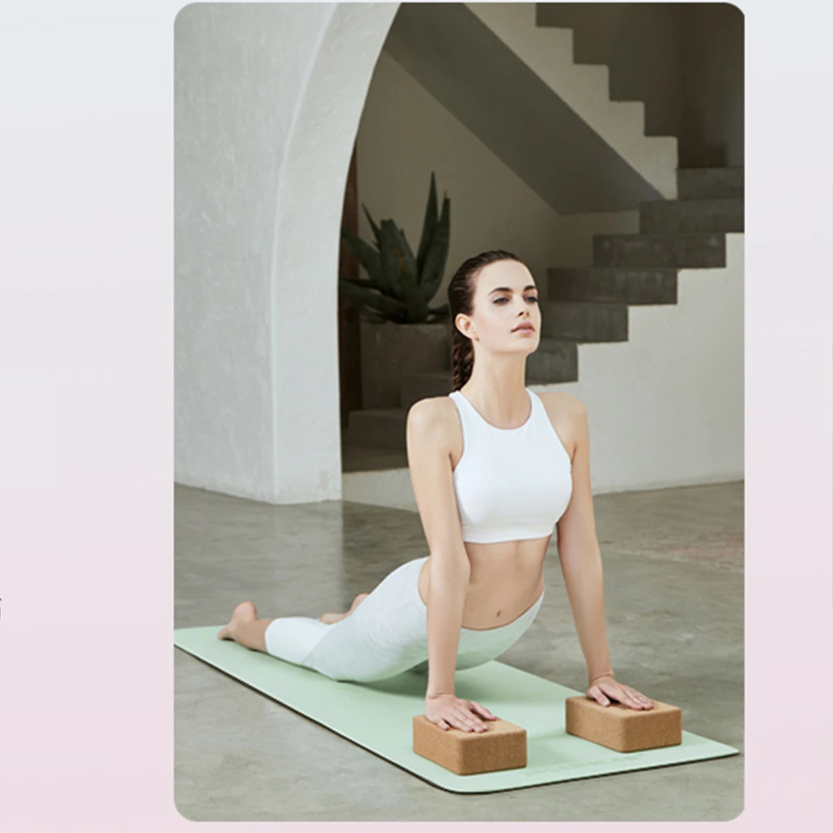 Yoga Mat – Eco-Friendly TPE - Non-Slip Fitness Mat with Alignment Guide
