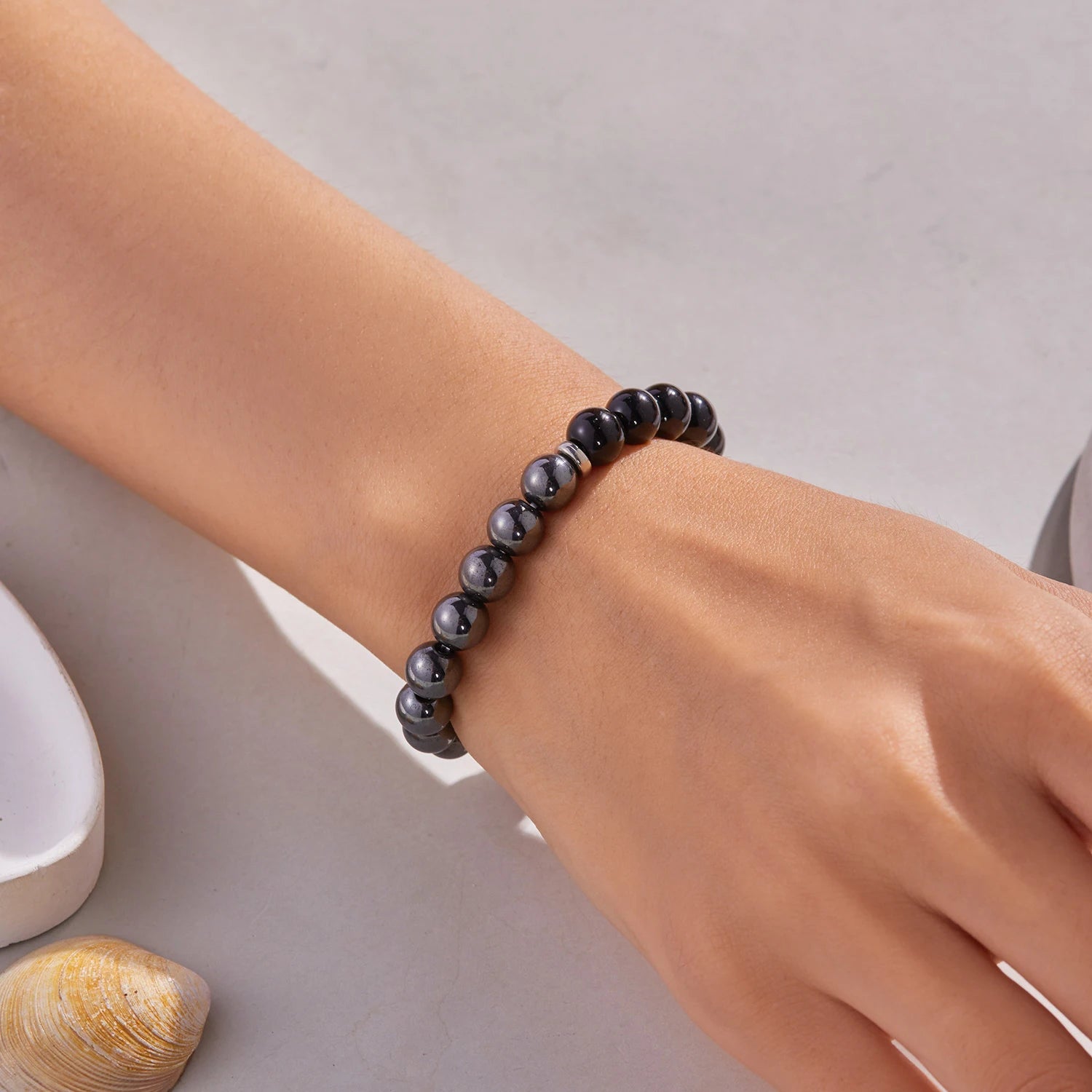Natural Stone 7 Chakra Energy Bracelet – Good Luck & Protection Jewelry for Men and Women