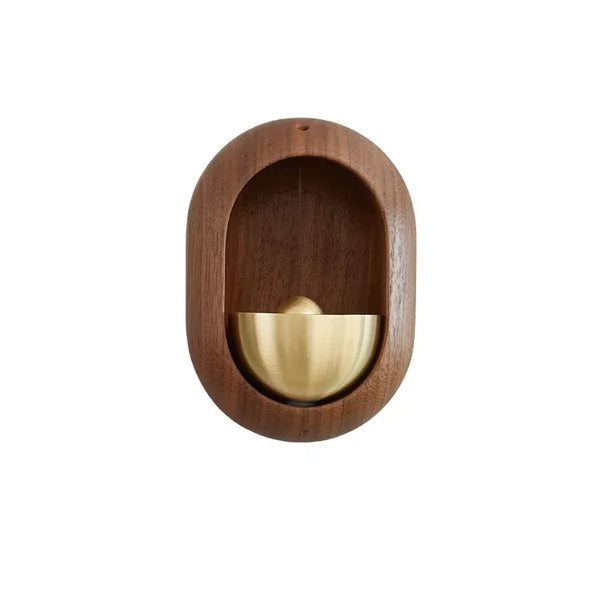 Wooden Wind Chimes Wireless Doorbell – Decorative Hanging Entrance Bell