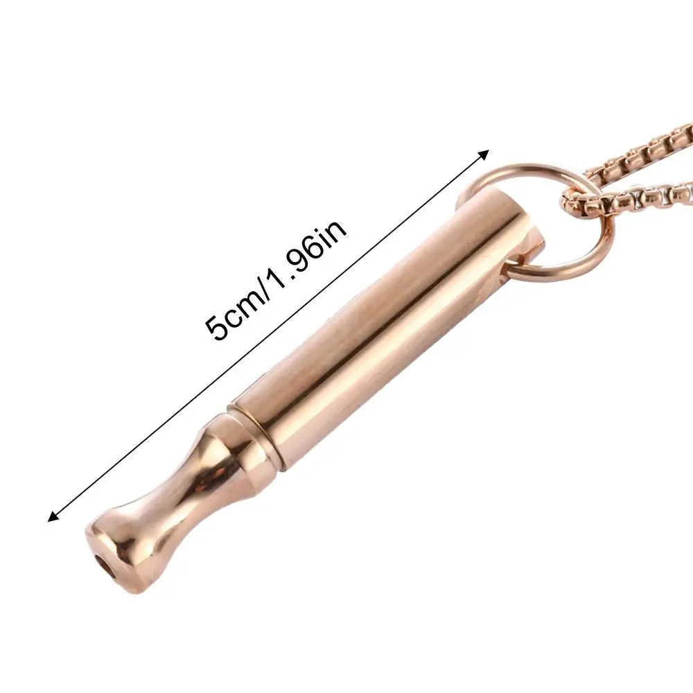 Breathlace™ Mindful Breathing Necklace – Stainless Steel Anxiety Relief Pendant