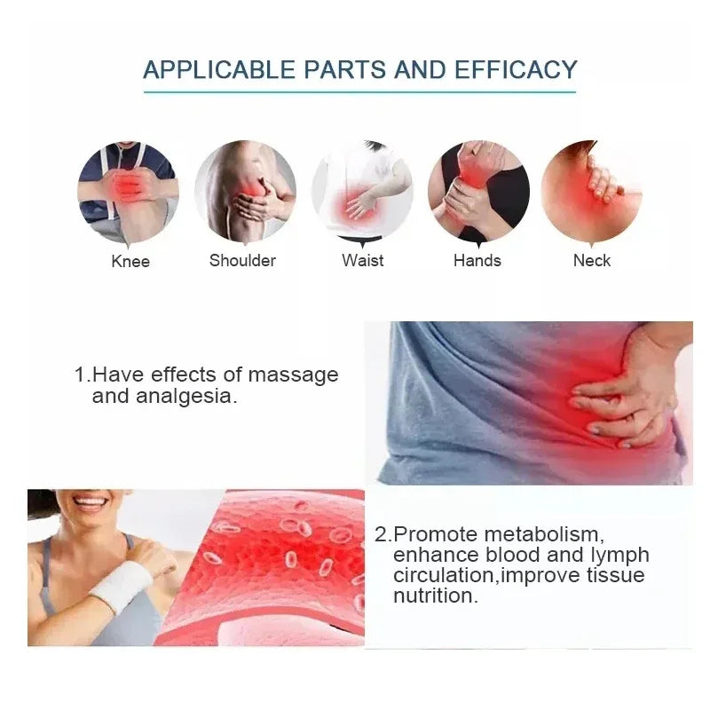 Ultrasound Physiotherapy Massage Device – 1MHz Intensity for Drug-Free Muscle & Joint Pain Relief