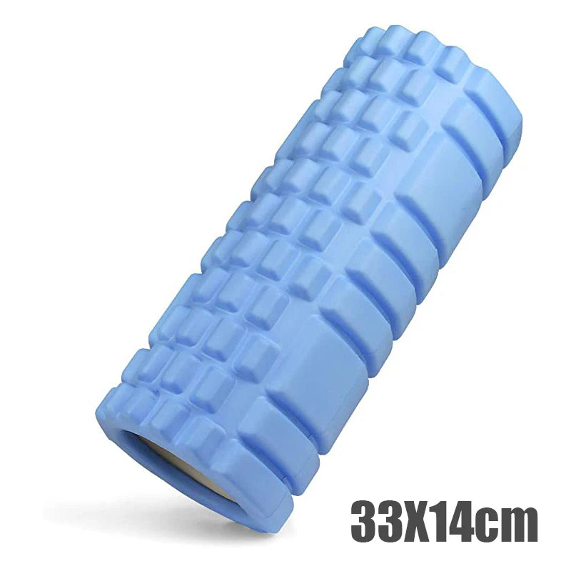 Foam Yoga Column – Muscle Massage Roller for Back, Legs &amp; Full-Body Training- 33cm