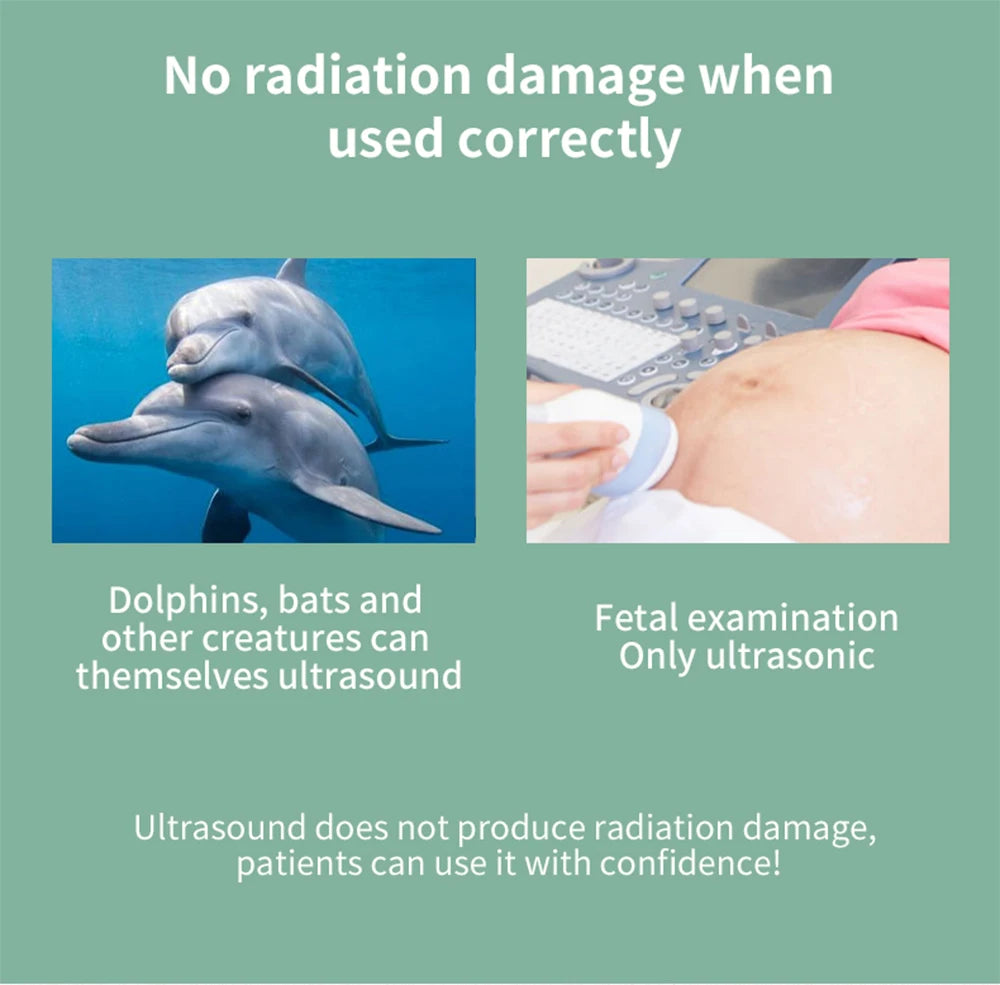 Portable Ultrasound Therapy Device – Pain Relief & Physiotherapy Equipment for Joint and Muscle Support