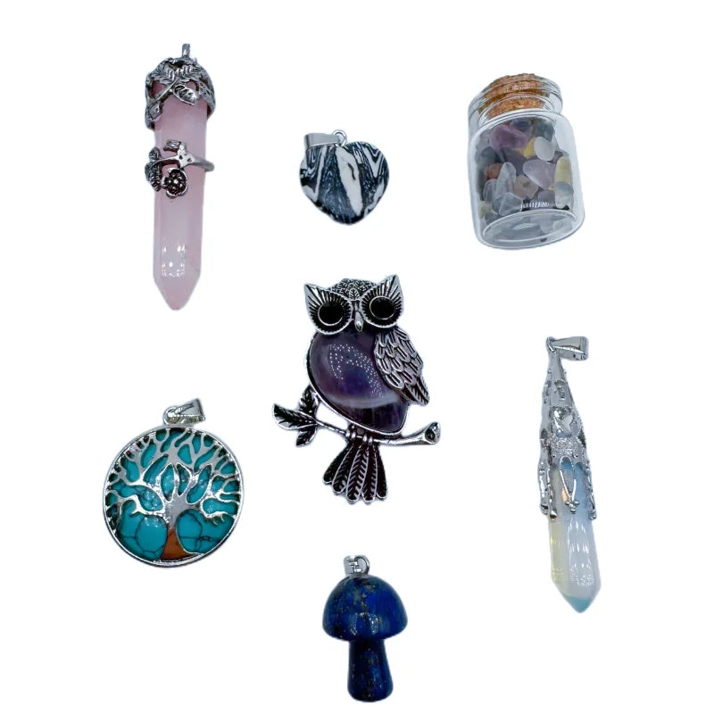 Premium Healing Stones Crystal Set – Chakra Energy Tools for Yoga, Meditation & Spiritual Decor