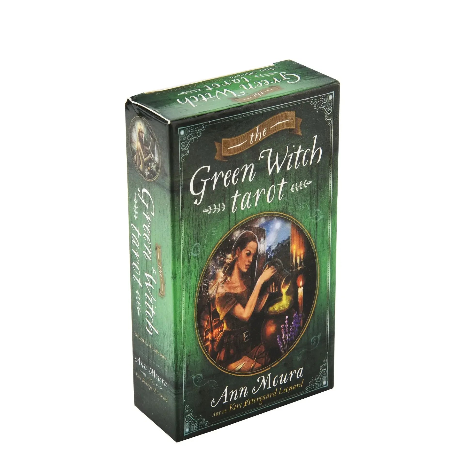 400-Style Tarot & Oracle Card Collection – Golden Art Nouveau Tarot Green Witch, Celtic, Steampunk & More